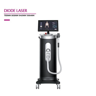 808nm ڈایڈڈ لیزر بالوں کو ہٹانا خوبصورتی سیلون مشین